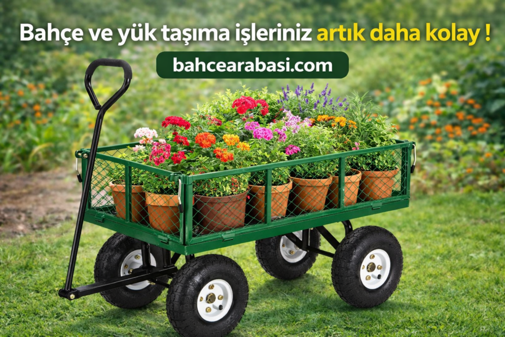 Bahçe ve yük taşıma el arabası