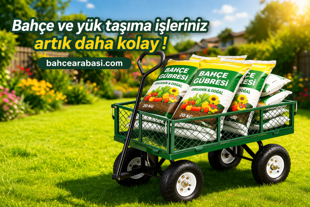 Bahçe ve yük taşıma el arabası